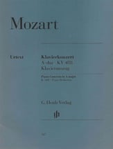 Piano Concerto in A Major, K. 488 piano sheet music cover